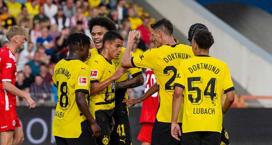 «Боруссия» Дортмунд: Подготовка к сезону 2023-2024 годов набирает обороты. Второй товарищеский матч против клуба 4-го дивизиона.