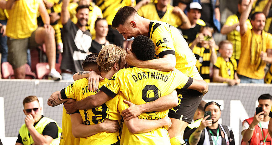Бундеслига (33-й тур): «Аугсбург» — «Боруссия» Дортмунд. Матч-болл у черно-желтых!